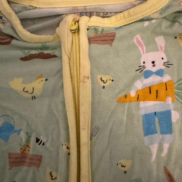 Little Sleepies Easter zippy - Picture 3 of 4